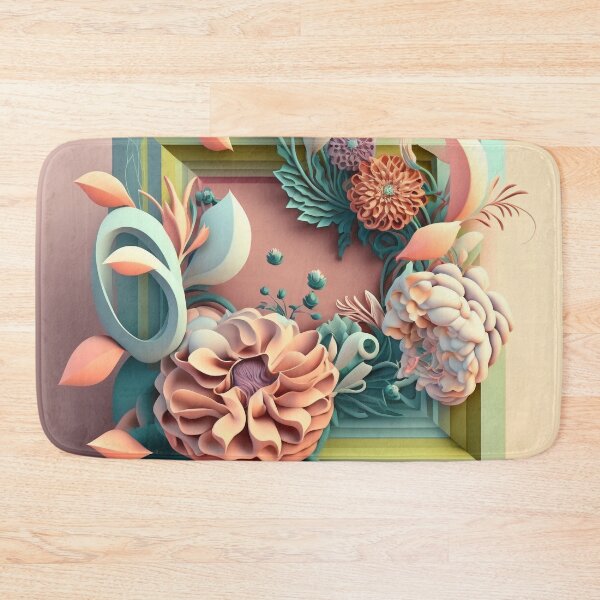 Item preview, Floral Playful Colourful Composition Designs for Home Decor, Wedding, Events Fashion  and Accessories  designed and sold by RAGANADesign.