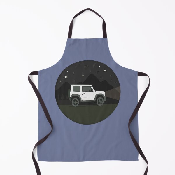 Item preview, Night Adventure in the Mountains | White Suzuki Jimny designed and sold by stoicjimny.