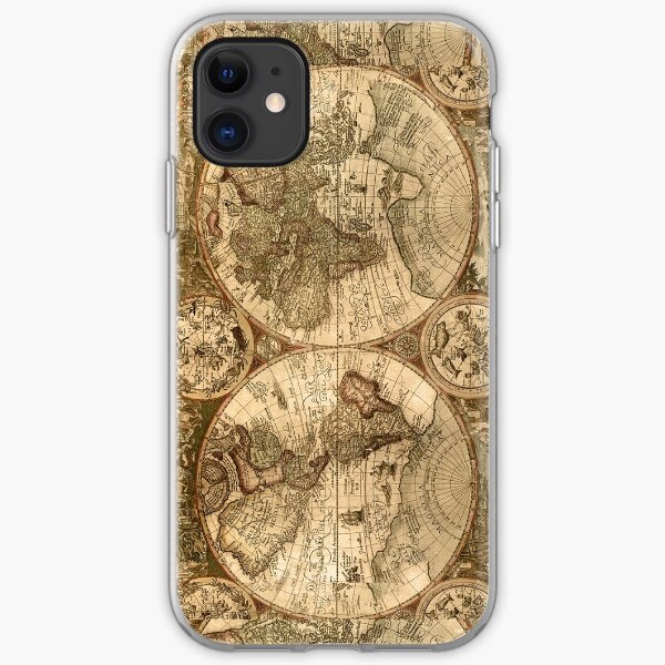 Ancient Map iPhone Soft Case