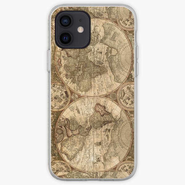 Ancient Map iPhone Soft Case