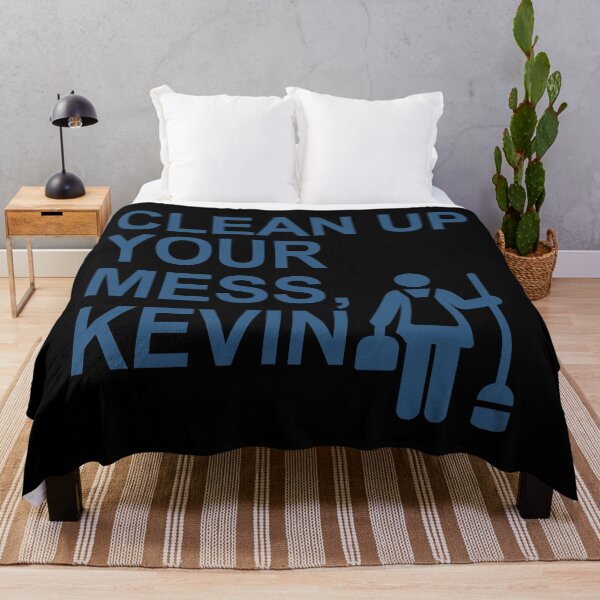 Item preview, Clean up your mess, Kevin. (dark blue) designed and sold by Thelittlelord.