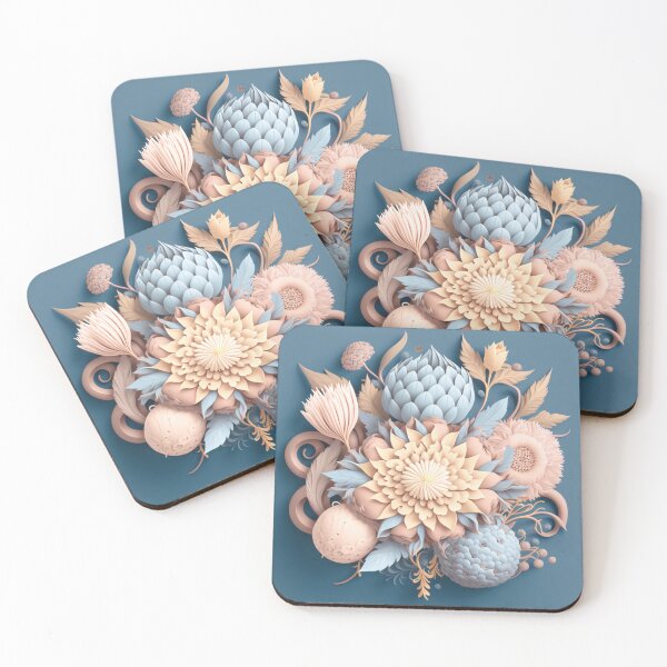Item preview, Floral Playful Colourful Composition Designs for Home Decor, Wedding, Events Fashion  and Accessories  designed and sold by RAGANADesign.