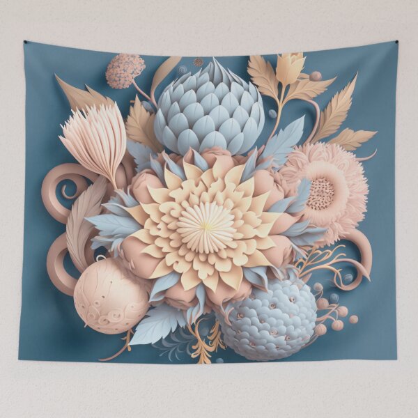 Item preview, Floral Playful Colourful Composition Designs for Home Decor, Wedding, Events Fashion  and Accessories  designed and sold by RAGANADesign.