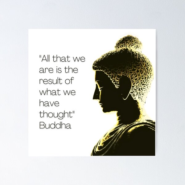 Item preview, Buddha - All that we are is the result of what we have thought designed and sold by RetComly.