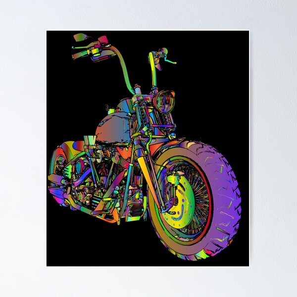 Item preview, Motorcycle Rainbow designed and sold by Blisign.