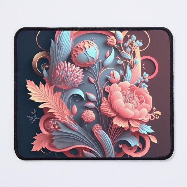 Item preview, Floral Playful Colourful Composition Designs for Home Decor, Wedding, Events Fashion and Accessories designed and sold by RAGANADesign.