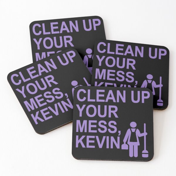 Item preview, Clean up your mess, Kevin. (lavender) designed and sold by Thelittlelord.