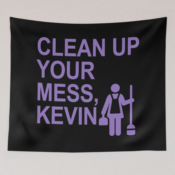 Item preview, Clean up your mess, Kevin. (lavender) designed and sold by Thelittlelord.