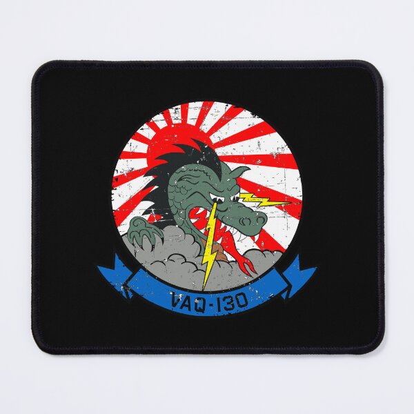 Item preview, USN VAQ-130 - Electronic Attack Squadron 130 - Sun Rise Pacht - Grunge Style designed and sold by pzd501.