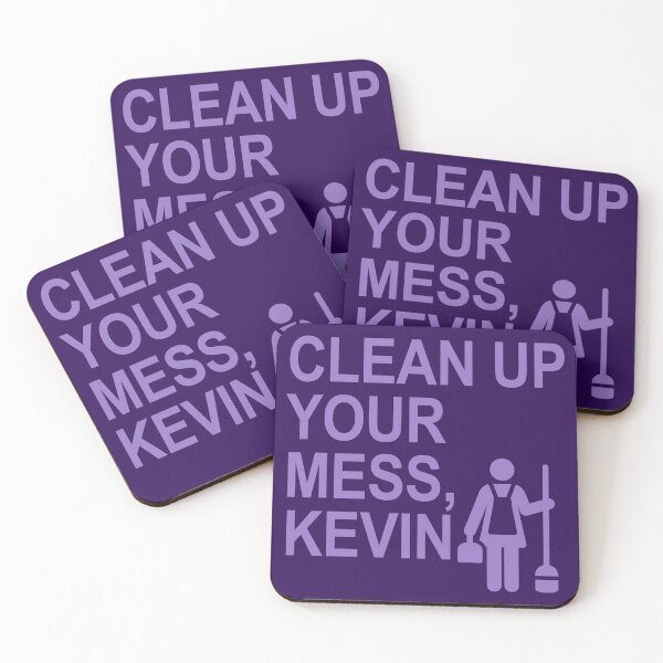 Item preview, Clean up your mess, Kevin. (lavender 2) designed and sold by Thelittlelord.