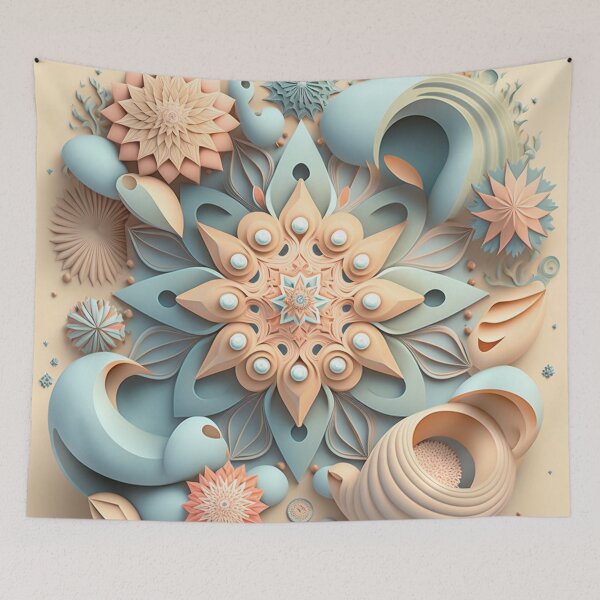Item preview, Floral Playful Colourful Composition Designs for Home Decor, Wedding, Events Fashion  and Accessories  designed and sold by RAGANADesign.