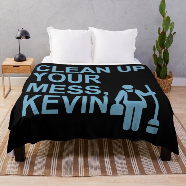 Item preview, Clean up your mess, Kevin. (light blue) designed and sold by Thelittlelord.