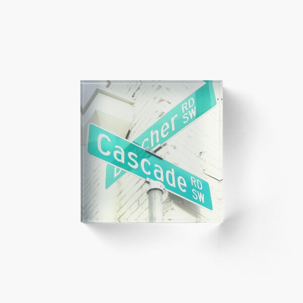 The Corner No. 2 Acrylic Block