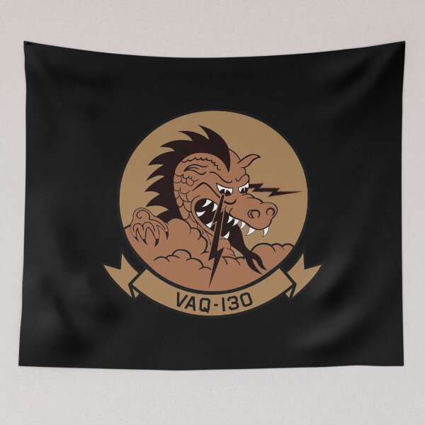 Item preview, USN VAQ-130 - Electronic Attack Squadron 130 - Desert Pacht - Clean Style designed and sold by pzd501.