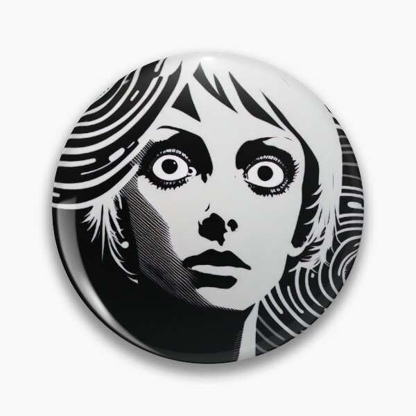 Item preview, Negative Space Black White Female Face Silhouette Design  designed and sold by Jozzabazza.