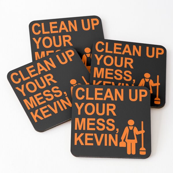 Item preview, Clean up your mess, Kevin. (prison orange) designed and sold by Thelittlelord.