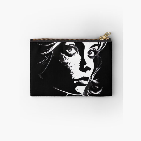 Item preview, Negative Space Black White Female Face Silhouette Design  designed and sold by Jozzabazza.