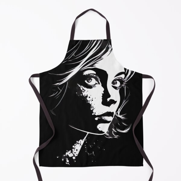 Item preview, Negative Space Black White Female Face Silhouette Design designed and sold by Jozzabazza.