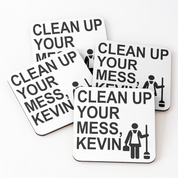 Item preview, Clean up your mess, Kevin. (black 1) designed and sold by Thelittlelord.