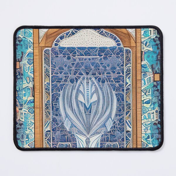 Item preview, Digital art piece based on persian tiled mural designed and sold by Eclecticist.