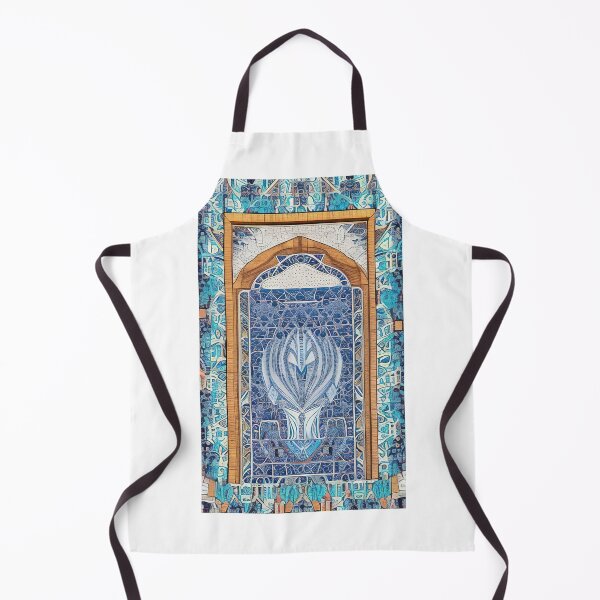 Item preview, Digital art piece based on persian tiled mural designed and sold by Eclecticist.