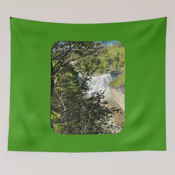 Item preview, Middle Falls From The East (undeveloped side) of the Genesee River designed and sold by TechLaughs.