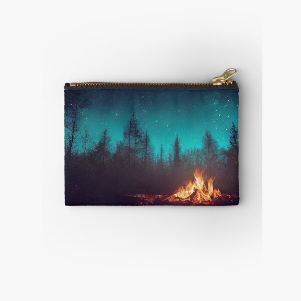 Item preview, Camp fire in Night woods designed and sold by CosmicCritters.
