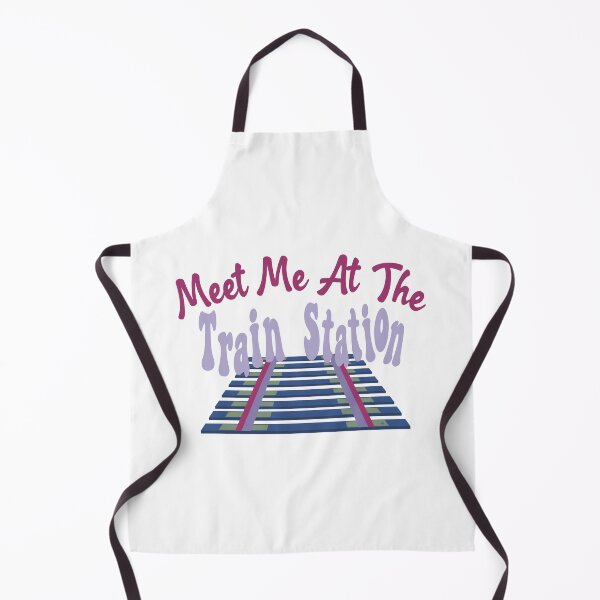 Item preview, Meet Me At The Train Station shirt, by DAM Creative, designed and sold by DAM Creative ⭐⭐⭐⭐⭐.