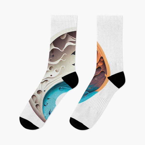 Item preview, The Abstract Yin and Yang designed and sold by GoBeyondChannel.