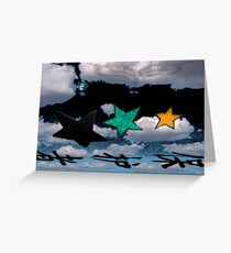 serve and protect - inkedup! Greeting Card