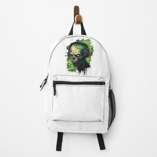 Item preview, Zombie_head_gamer_wearing_headphone designed and sold by ArTo-Wear.