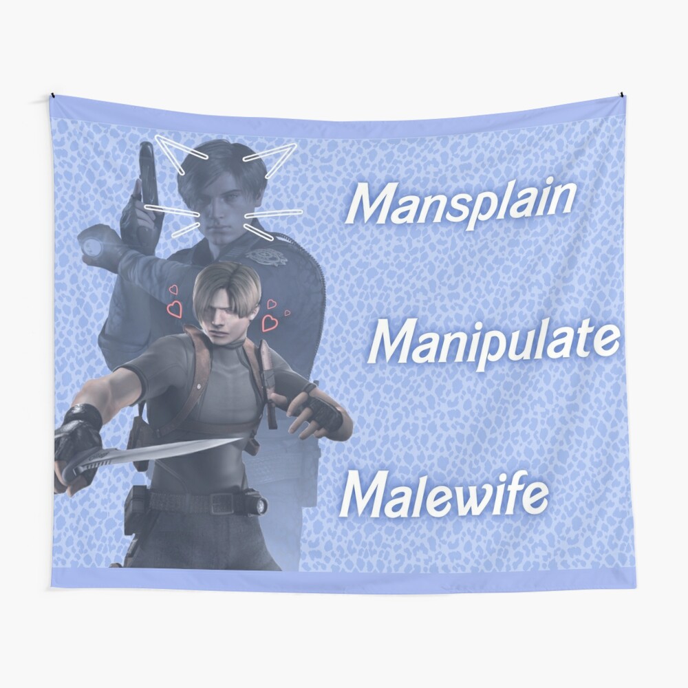 Mansplain, Manipulate, Malewife Leon (Leopard)