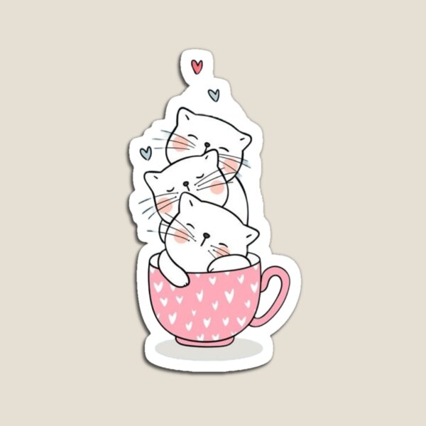 Anime Teacup Sticker for Sale by agirlnamedyuki