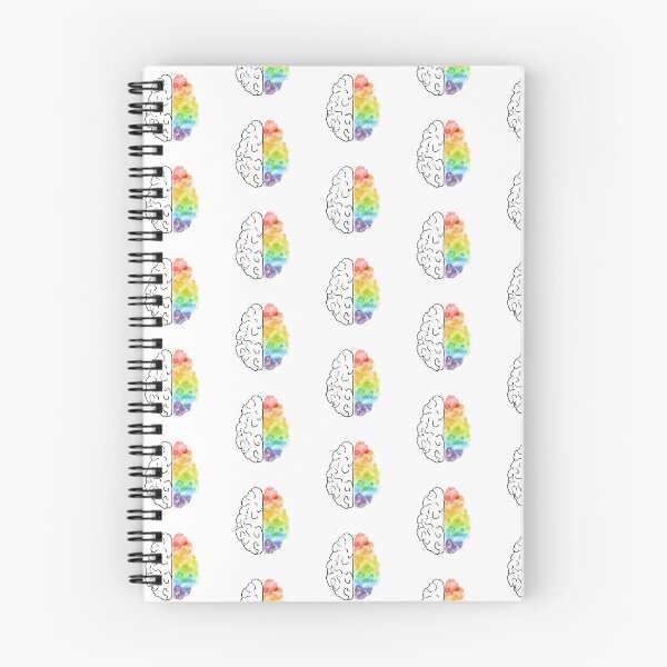 Item preview, Cerebro arcoiris neurodivergente designed and sold by lu-lu.