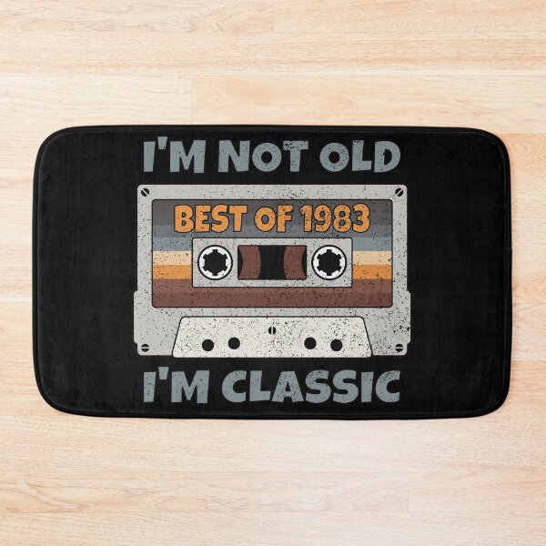 Item preview, I'M NOT OLD I'M CLASSIC BEST OF 1983 RETRO VINTAGE FUNNY DISTRESSED CASSETTE BIRTHDAY GIFT designed and sold by Kipcio.