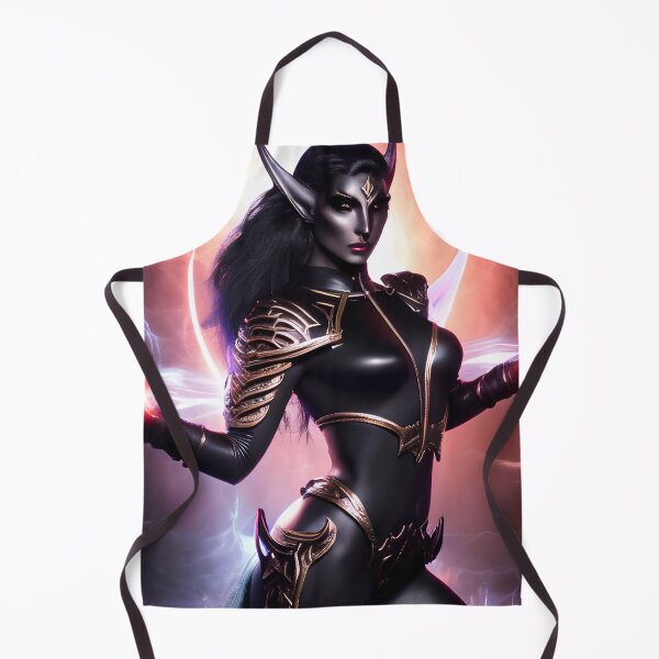Item preview, Kaida, a dark elf priestess casting a spell (fantasy art concept) designed and sold by Soul-Crumbs.