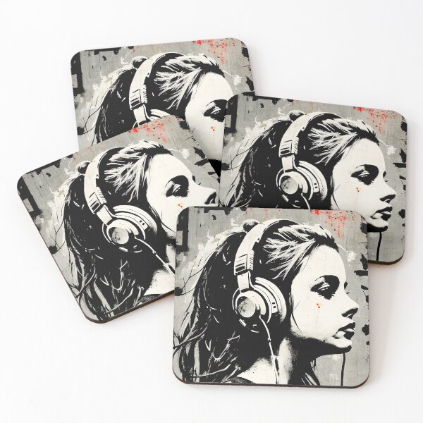 Item preview, Graffiti Art Street Art Love of Music designed and sold by MusedPrints.