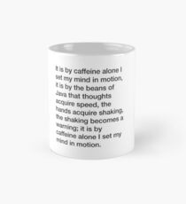 Kaffee Mentats Creed Tasse