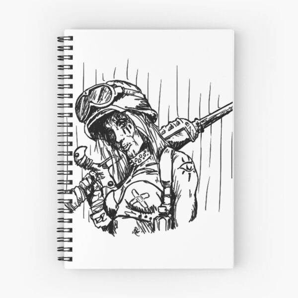 Item preview, Punk Warrior, alive, free and badass designed and sold by Underhive-Art.