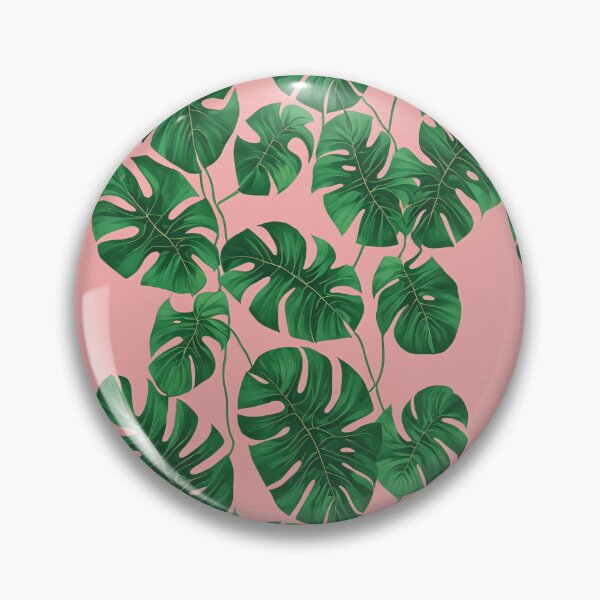 Item preview, Monstera (Pale Pink Background) designed and sold by FantasyPatterns.
