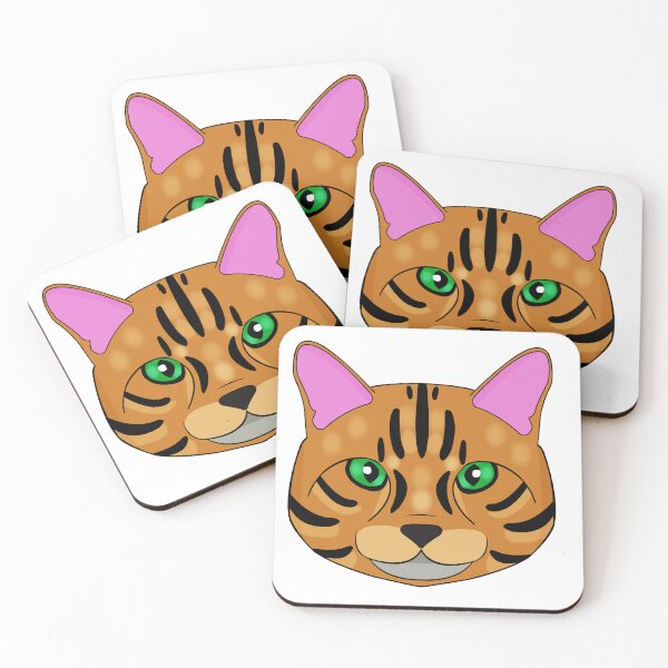 Item preview, Bengal cat face designed and sold by MaxFilms.