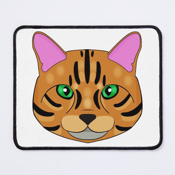 Item preview, Bengal cat face designed and sold by MaxFilms.