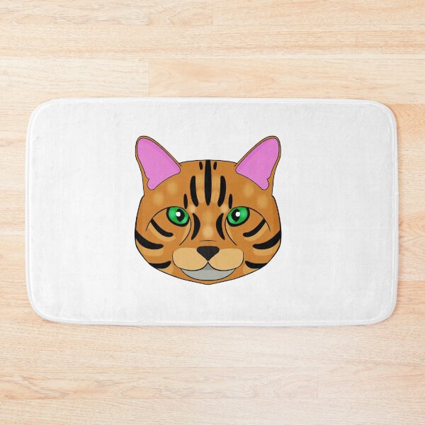 Item preview, Bengal cat face designed and sold by MaxFilms.