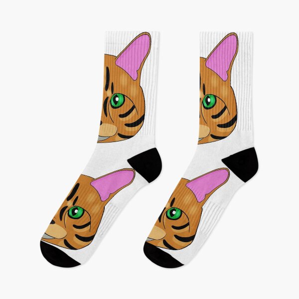 Item preview, Bengal cat face designed and sold by MaxFilms.