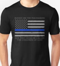 Gesegnet sind die Friedensstifter Unisex T-Shirt