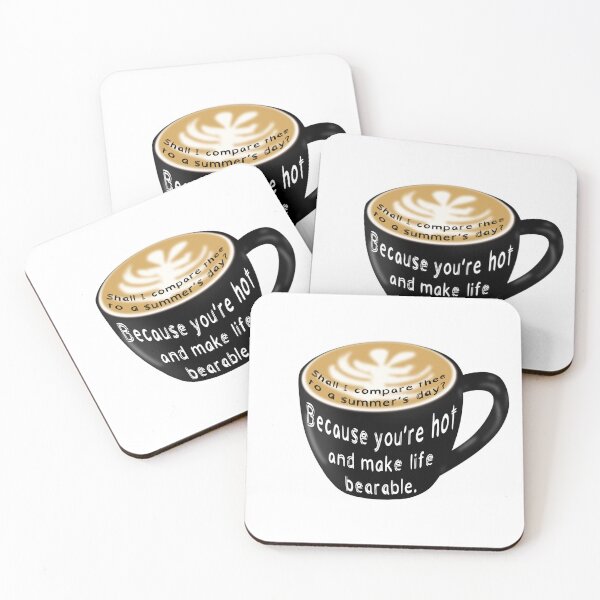 Item preview, Coffee Is Hot and Makes Life Bearable designed and sold by O1RSH.