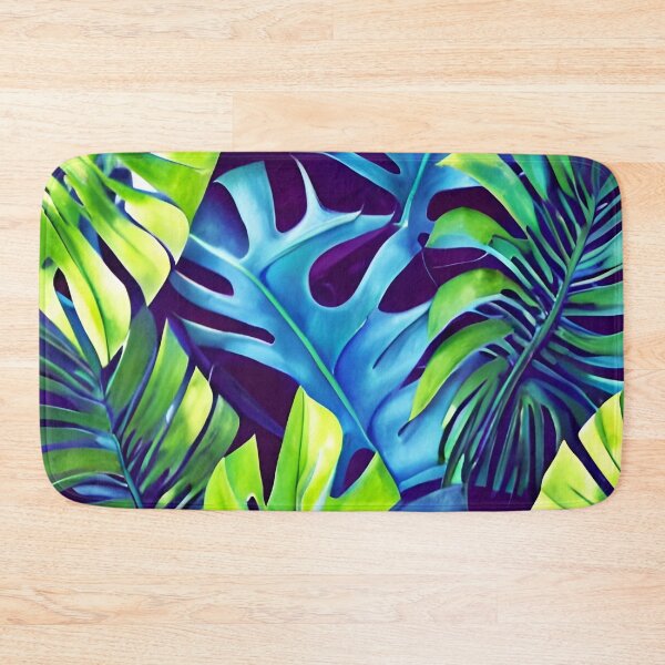 Item preview, Watercolor Art Monstera Tropical Leaves designed and sold by Ascooepics.