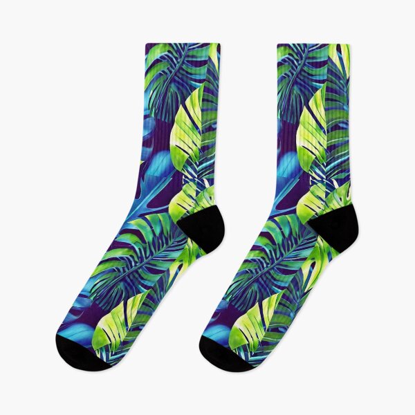 Item preview, Watercolor Art Monstera Tropical Leaves designed and sold by Ascooepics.
