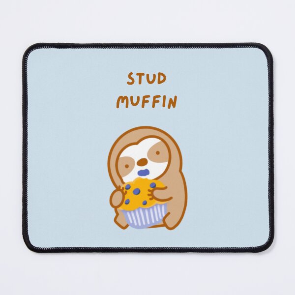 Item preview, Stud Muffin Blueberry Muffin Sloth designed and sold by theslothinme.