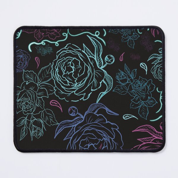 Item preview, Plum & Aquamarine Roses designed and sold by Inx Artworks.